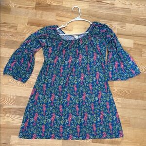 Simply Southern Blue and Pink Casual Sundress